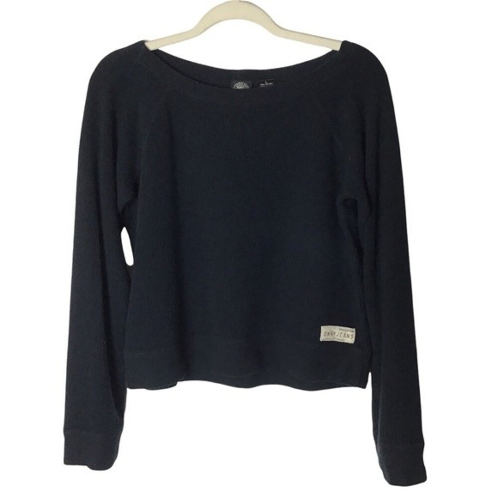 DKNY Jeans Black Sweatshirt Size L